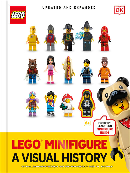 Cover image for LEGO Minifigure a Visual History Updated and Expanded